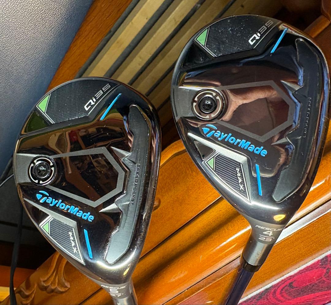 か*ん様 テーラーメイド　QI35 MAX レスキュー　4番、5番ツアーAD H