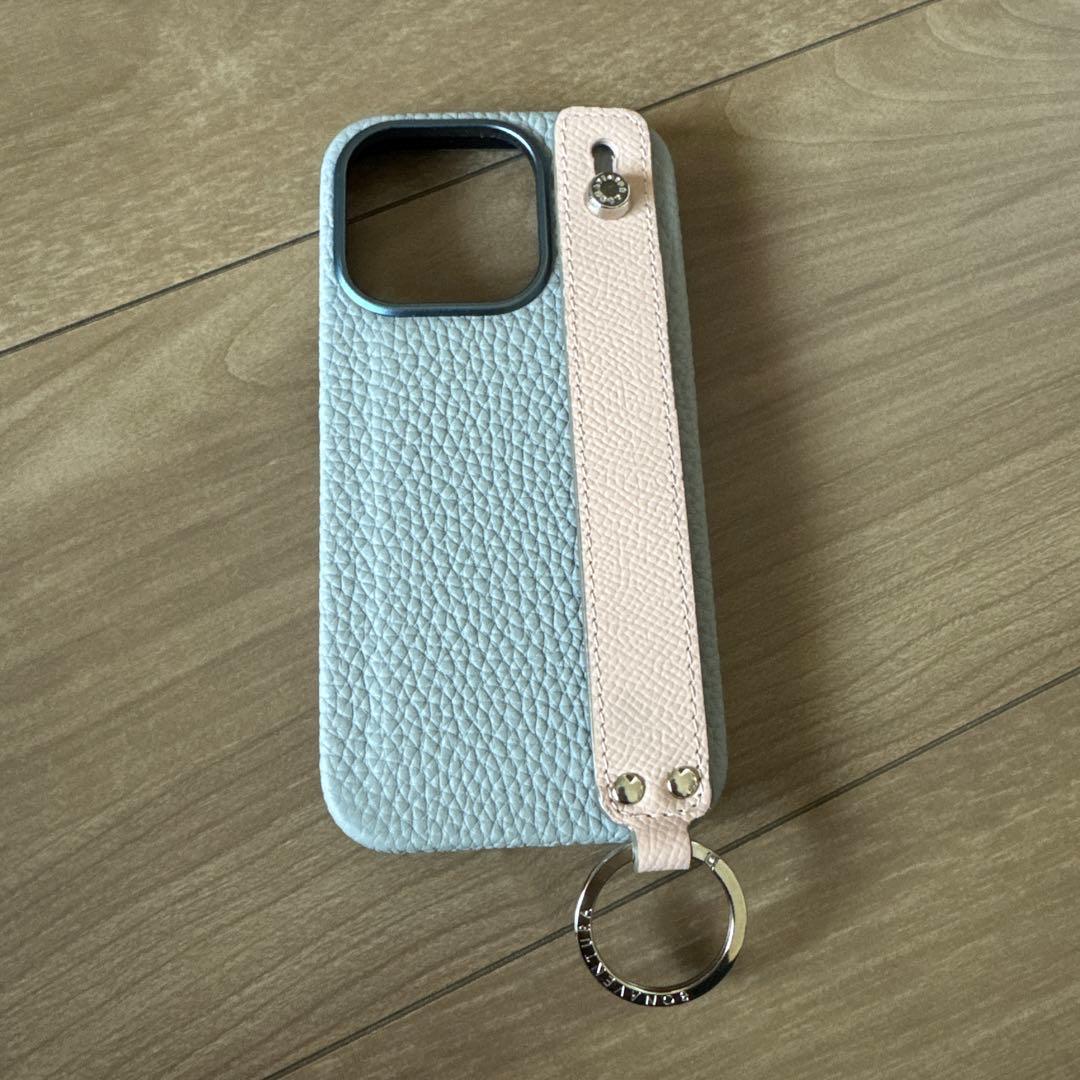 ボナヴェンチュラ iPhoneケース 水色 ピンク