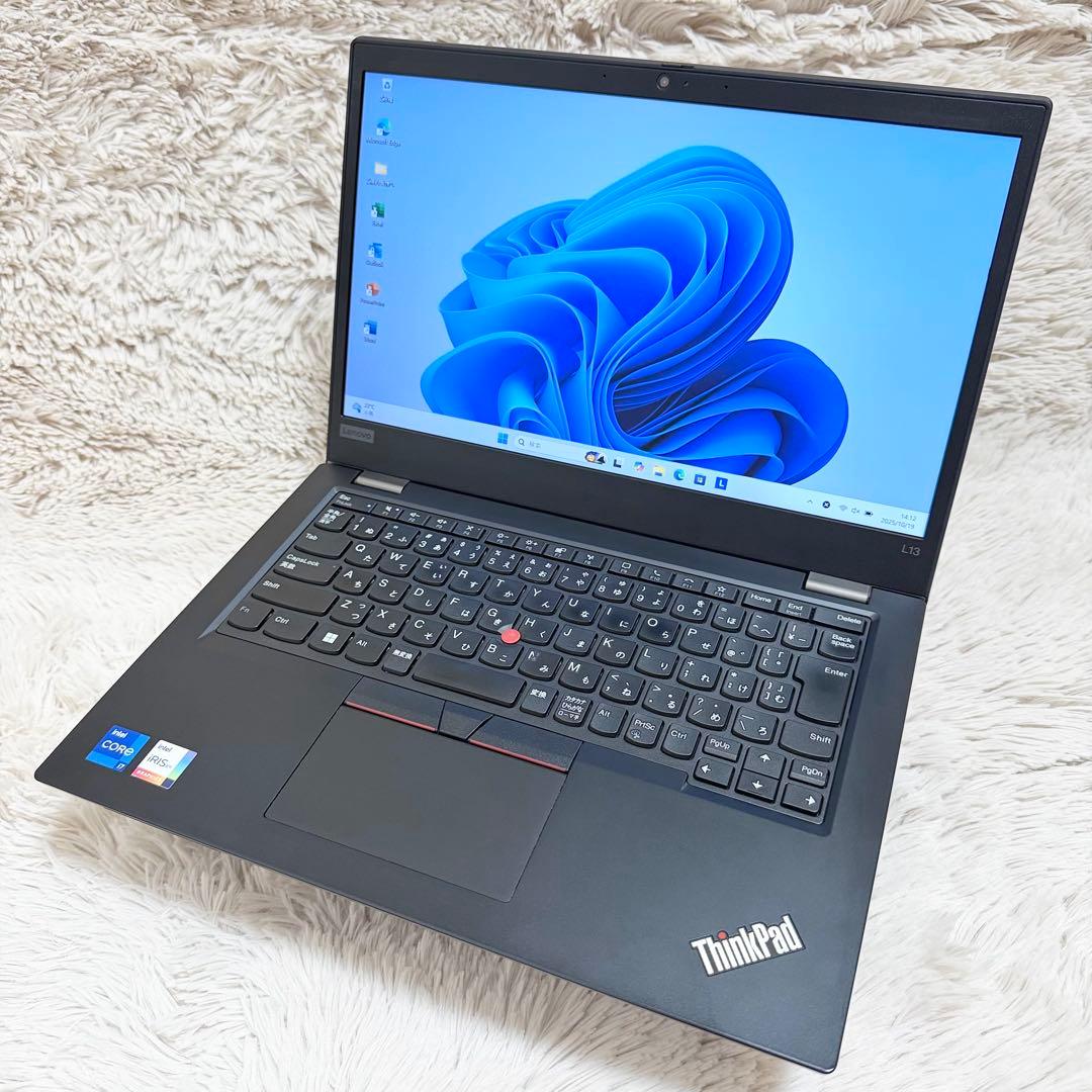 レノボ L13 Gen2 11世代i7 SSD1000GB オフィス付