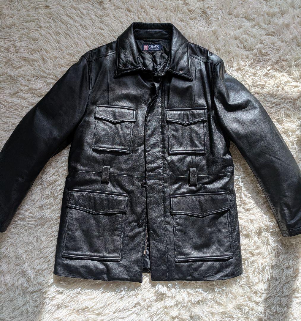 う*食様 ラルフローレン　チャプス　レザー　革ジャン　2way ラムレザー　羊革