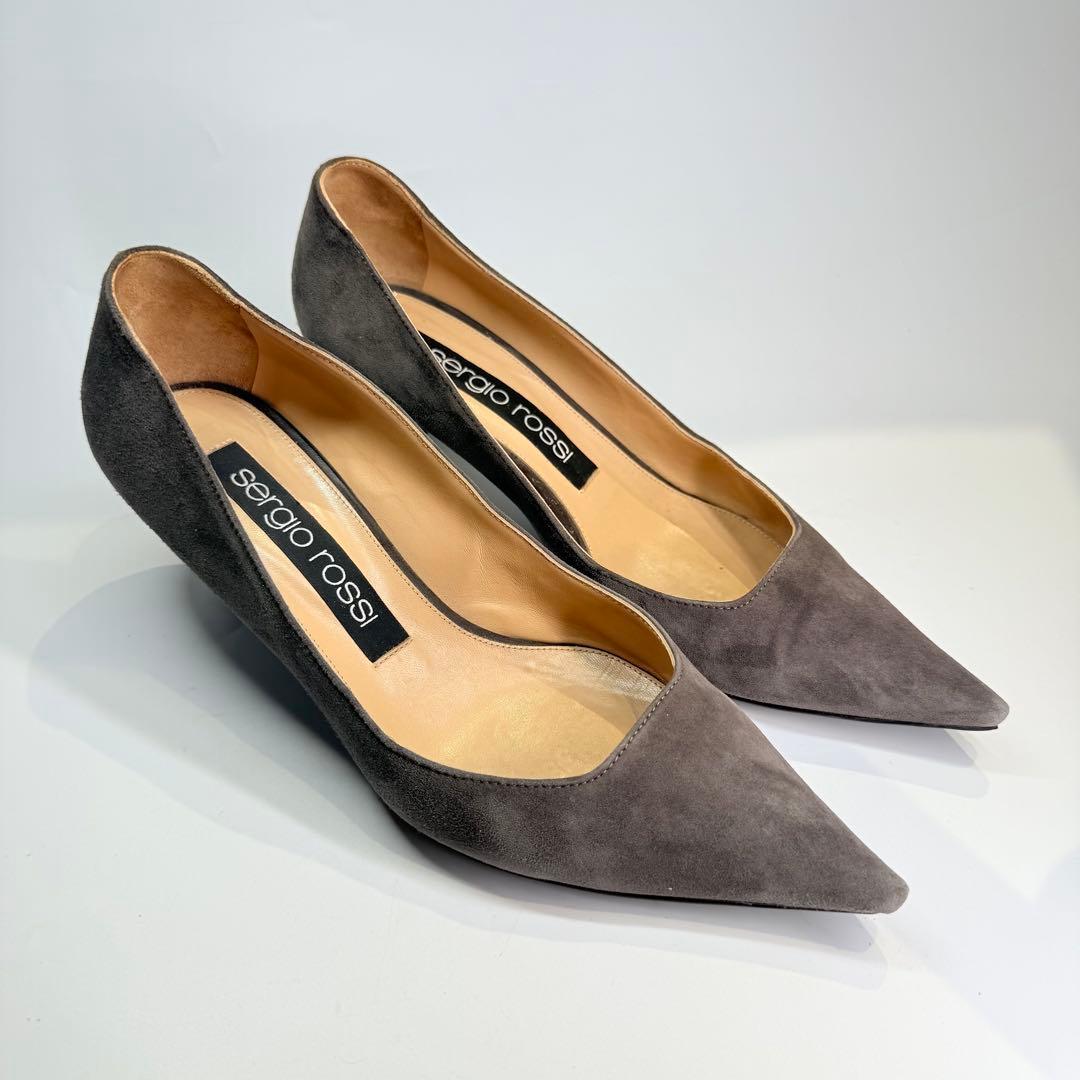 Sergio Rossi 　セルジオロッシ　SR　パンプス ポインテッドトゥ