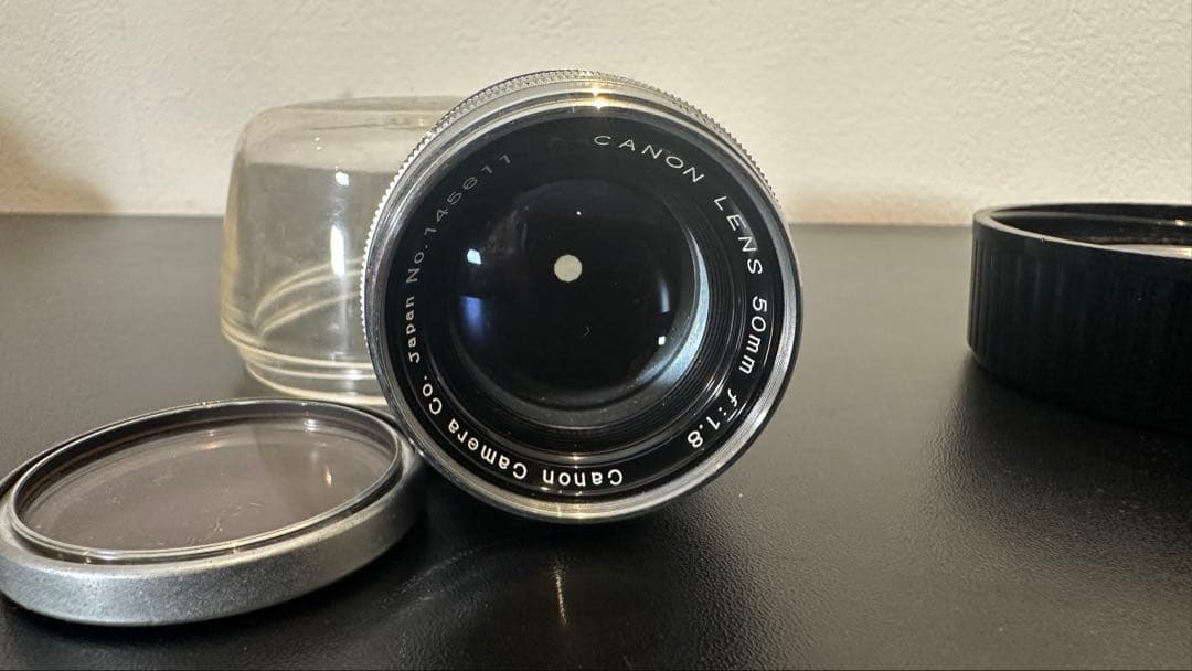 Canon 50mm f:1.8 レンズ(L39)