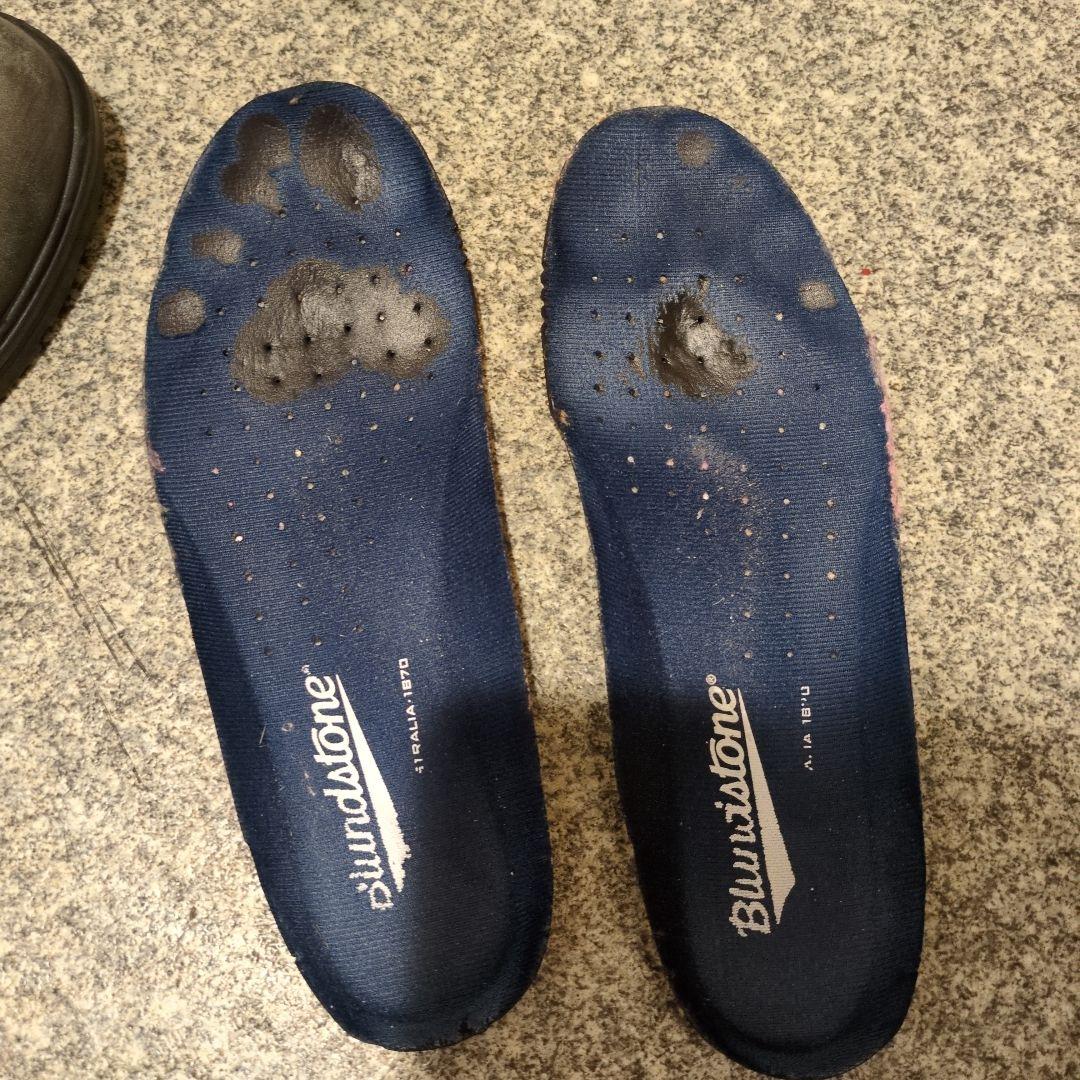 Blundstone グレー サイドゴアブーツ