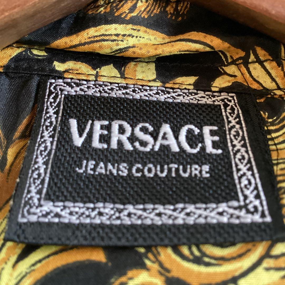 P VERSACE JEANS COUTURE シルク　シャツ