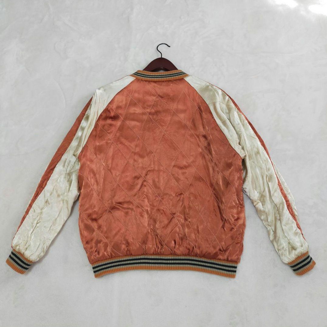 CROPPED HEADS　Lサイズ　龍孔雀刺繍　リバーシブル　スカジャン