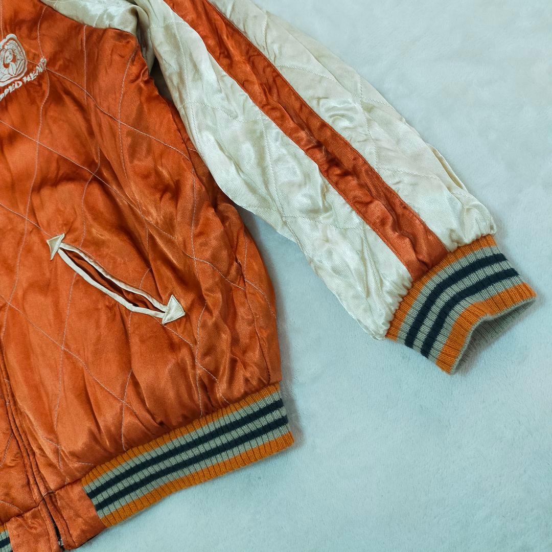 CROPPED HEADS　Lサイズ　龍孔雀刺繍　リバーシブル　スカジャン