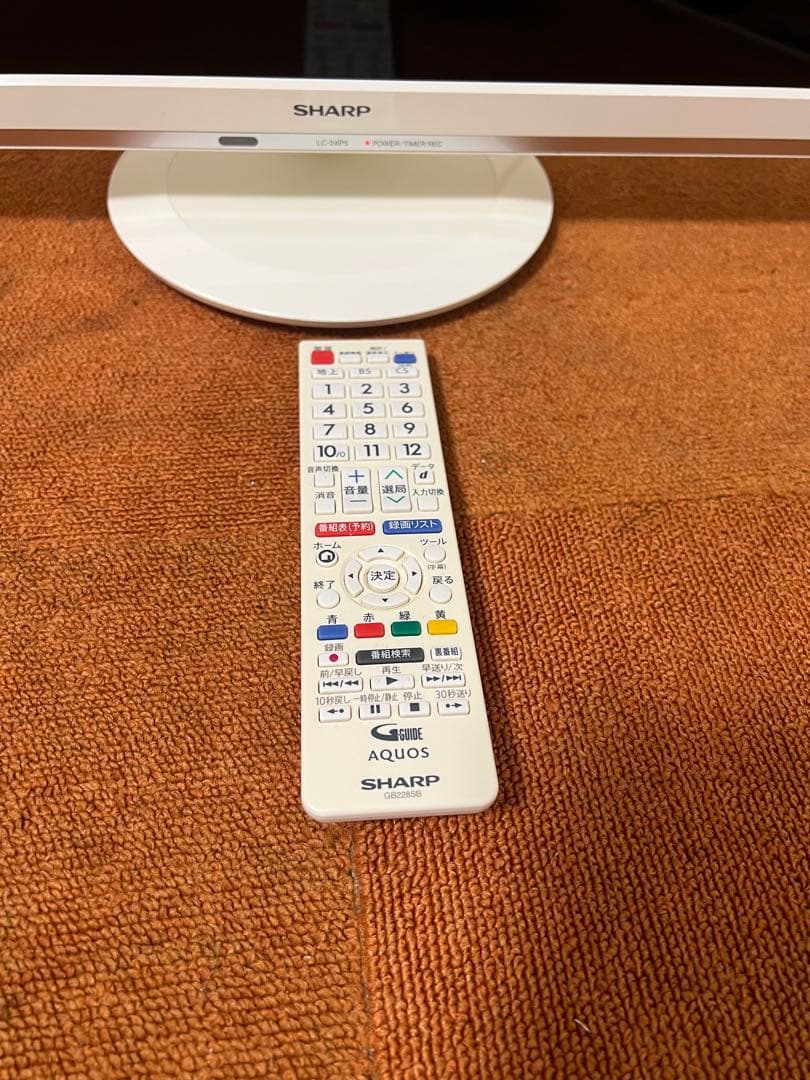 シャープ 液晶テレビ 24V型 外付HDD対応(裏番組録画) LC-24P5