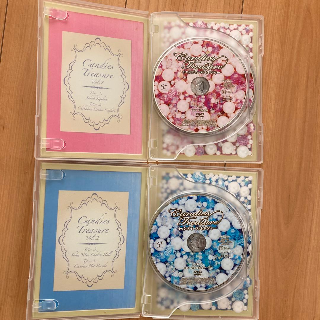 キャンディーズDVD BOXキャンディーズ・トレジャー〈完全生産限定盤・4枚組〉