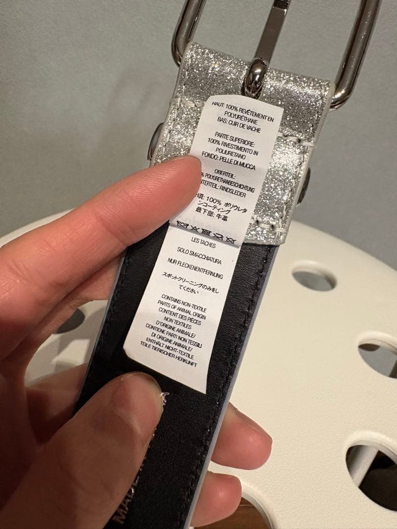 小物 Supreme Glitter Vinyl Ranger Belt