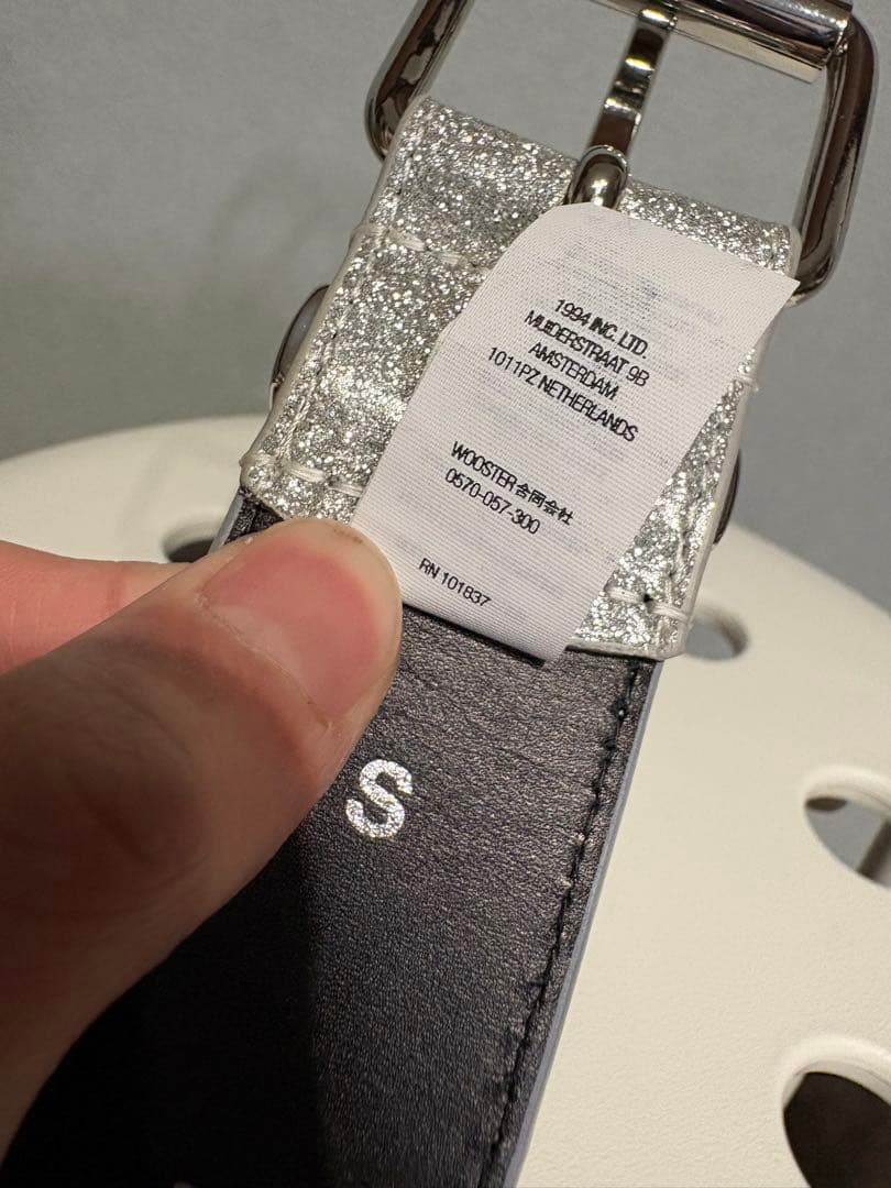 小物 Supreme Glitter Vinyl Ranger Belt