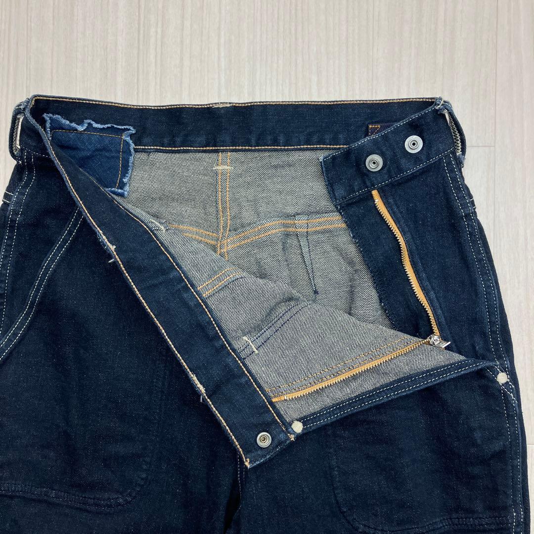 ■ 45R ライ麦 ストレッチデニム の桃比女 サルエルパンツ