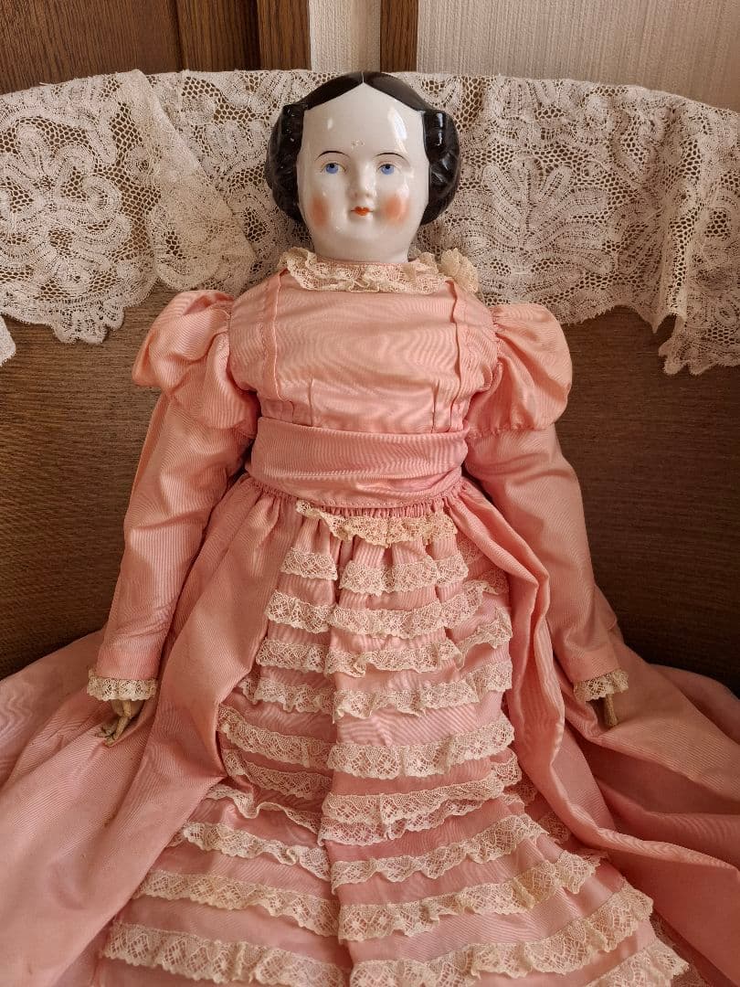チャイナヘッドドール★アンティーク雑貨★ビスクドール⭐BIGサイズ