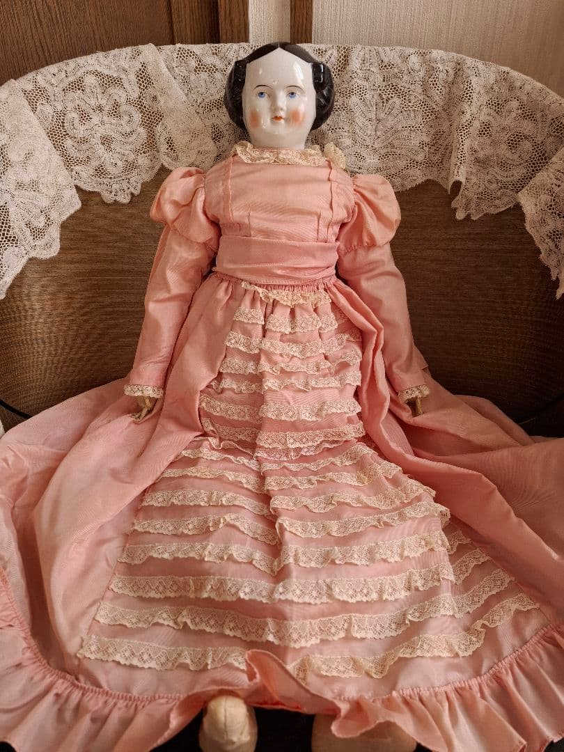 チャイナヘッドドール★アンティーク雑貨★ビスクドール⭐BIGサイズ