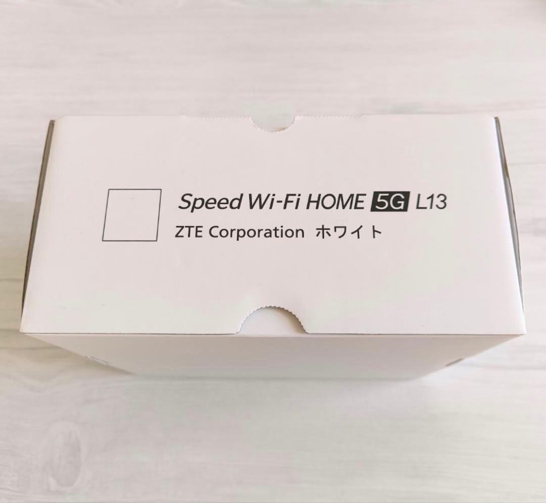 【新品未使用品】ZTE Speed Wi-Fi  5G L13