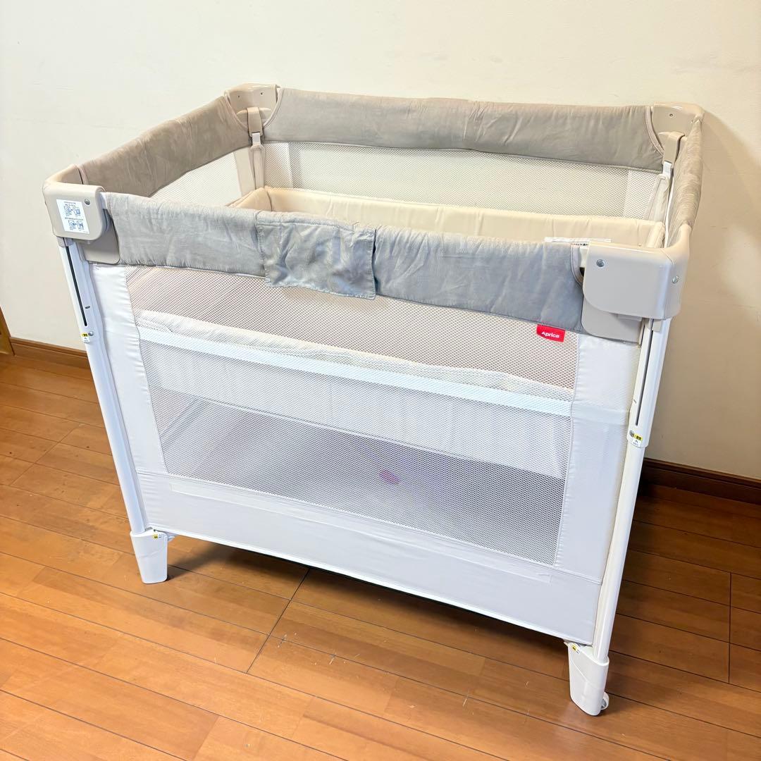 【美品・付属品完備】アップリカ ココネルエアープラス シュークリームGR