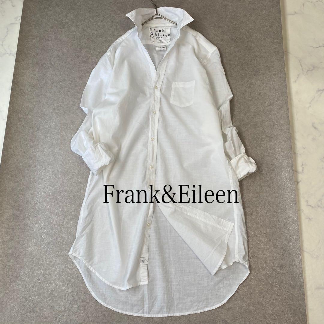 【美品】Frank&Eileenフランクアンドアイリーン　シャツワンピース　白