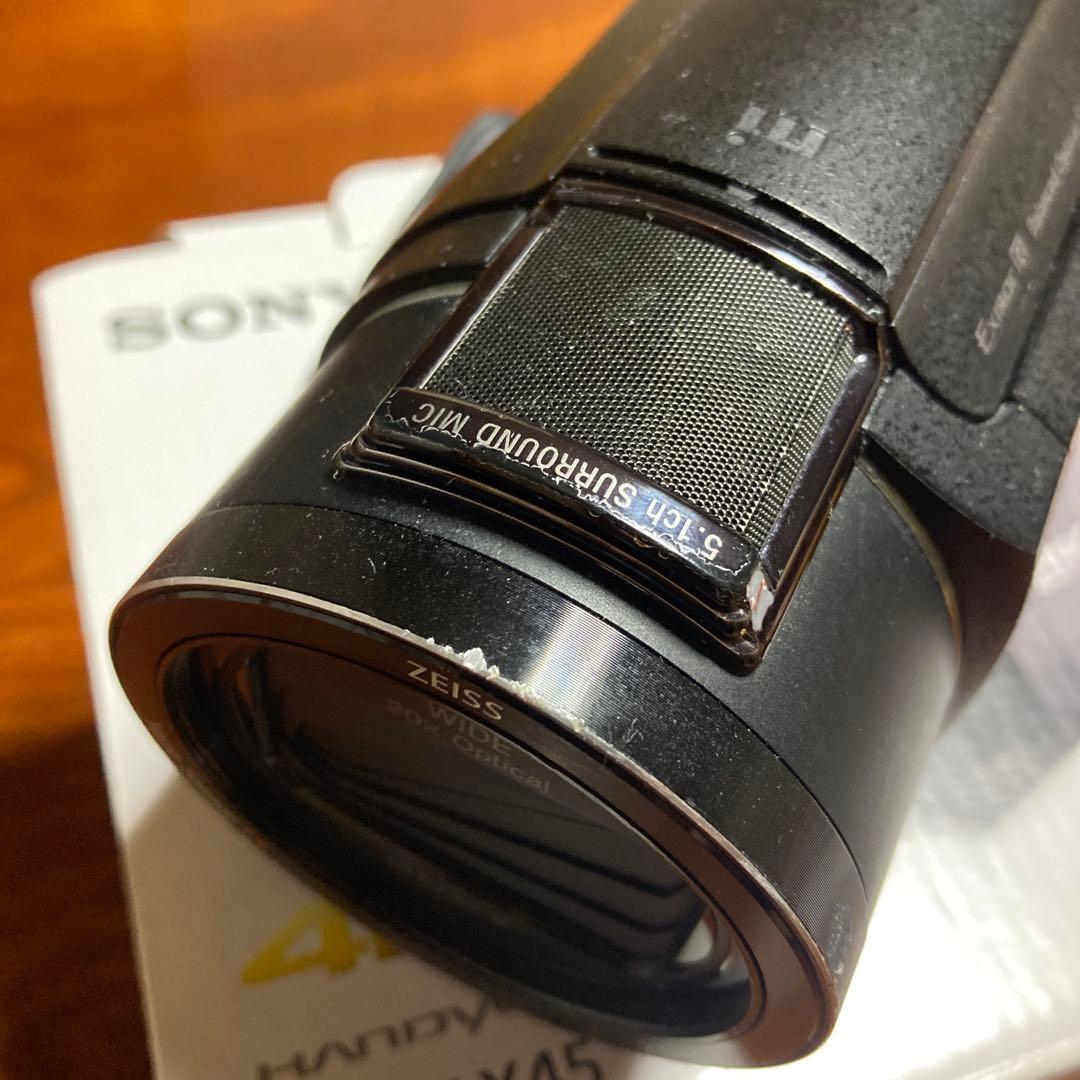 【ジャンク品】ソニー 4Kビデオカメラ FDR-AX45