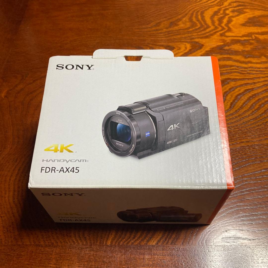【ジャンク品】ソニー 4Kビデオカメラ FDR-AX45