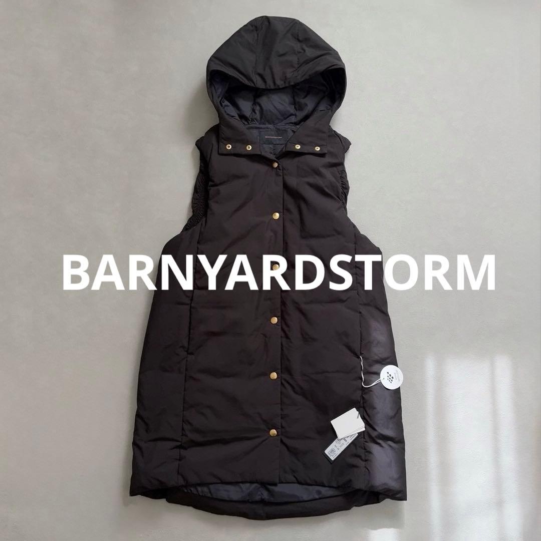 新品　バンヤードストーム　ダウンベスト　ブラック.