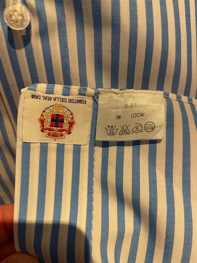 LUIGI BORRELLI ルイジボレッリ ボタンダウンシャツ 38/15