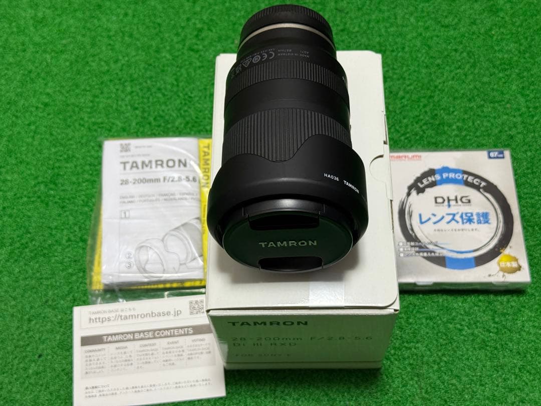 【美品】タムロン 28-200mm F2.8-5.6 ソニーE α7対応