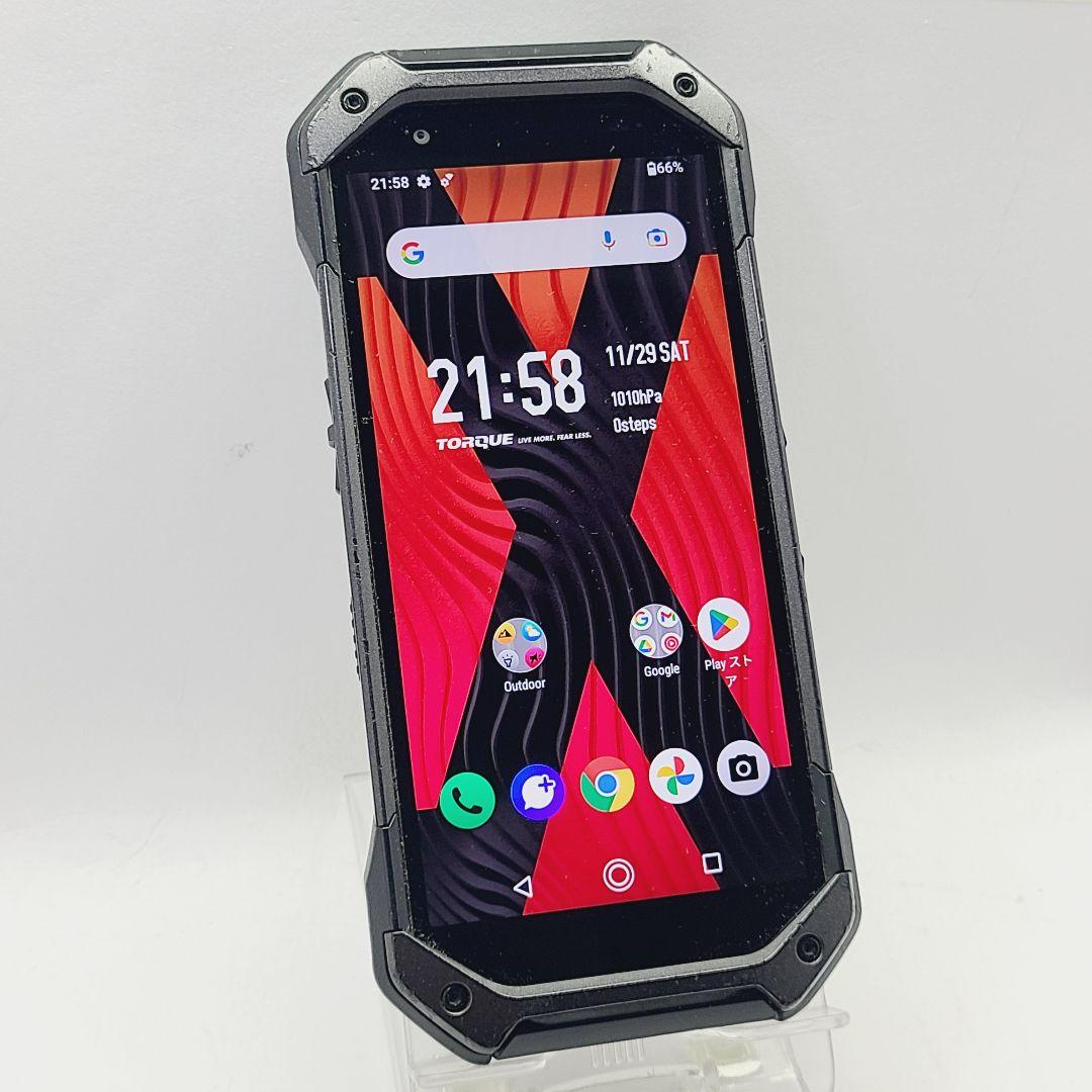 ☆simフリー☆京セラ TORQUE 5G KYG01 128GB ブラック ③