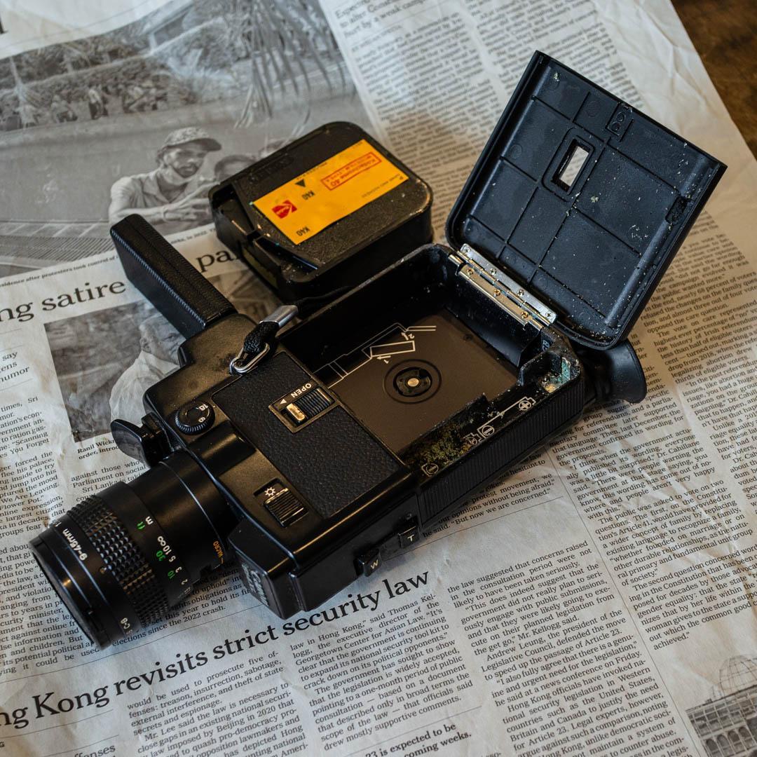 フィルムカメラ Canon 514XL C-8 9-45mm 1:1.4 MACRO 8mm