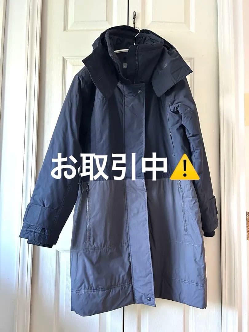 専用　【美品】アディダス by ステラマッカートニー ベンチコート ネイビー L