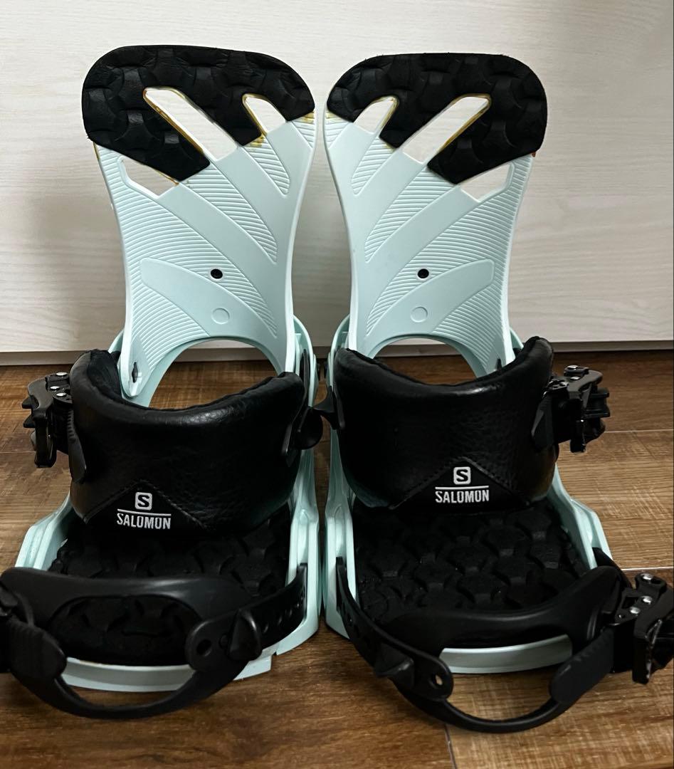 SALOMON RHY THM スノーボード ビンディング 水色