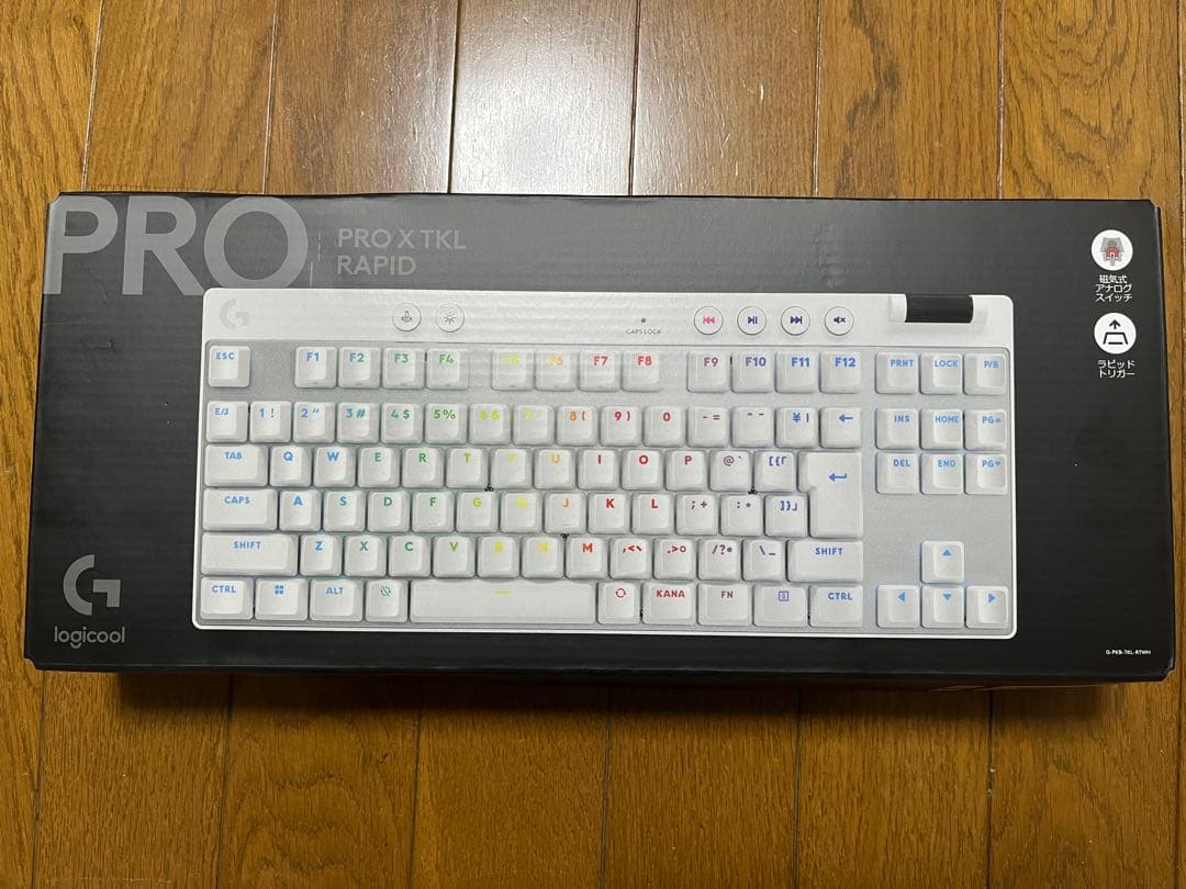 Logicool G PRO X TKL RAPID キーボード ホワイト