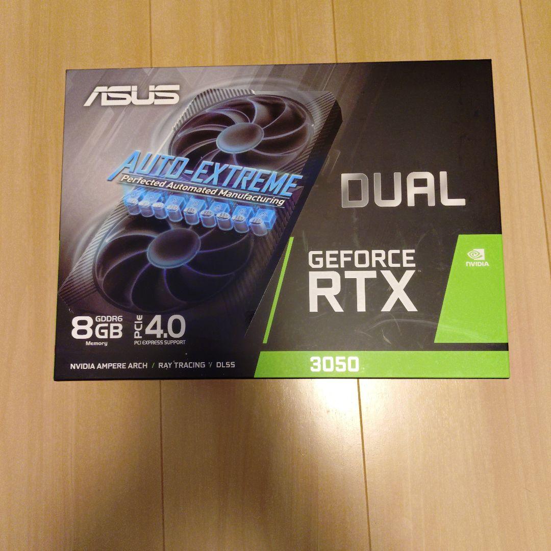 グラフィックボード・グラボ・ビデオカード ASUS GeForce RTX 3050 8GB