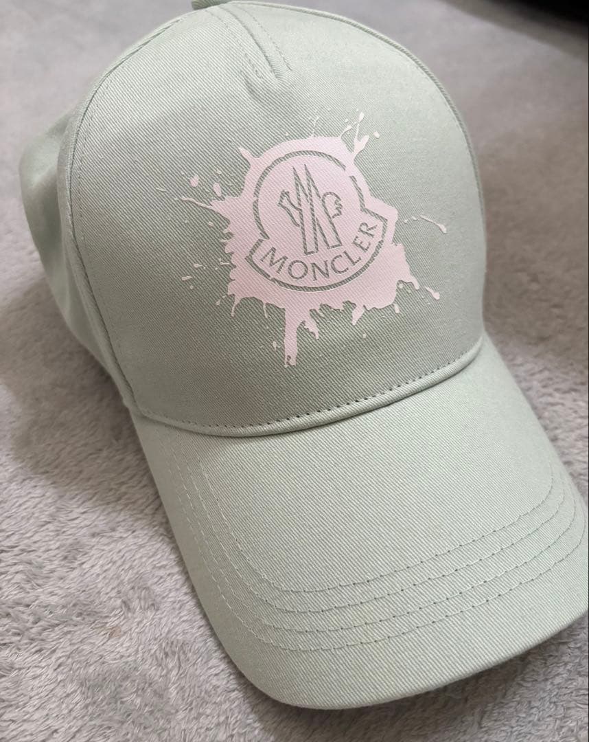 MONCLER ミントグリーン キャップ