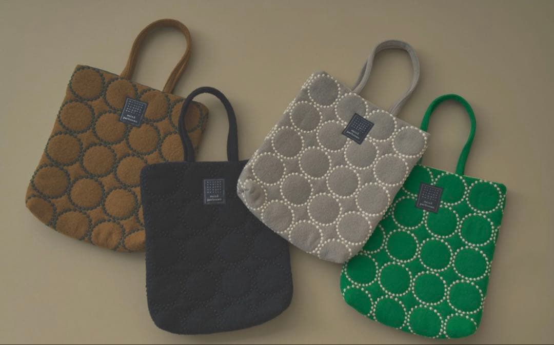 ミナペルホネン tambourine toast bag
