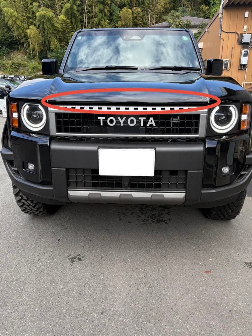 ランクル250 ZX 純正 ガーニッシュ VX ブラック