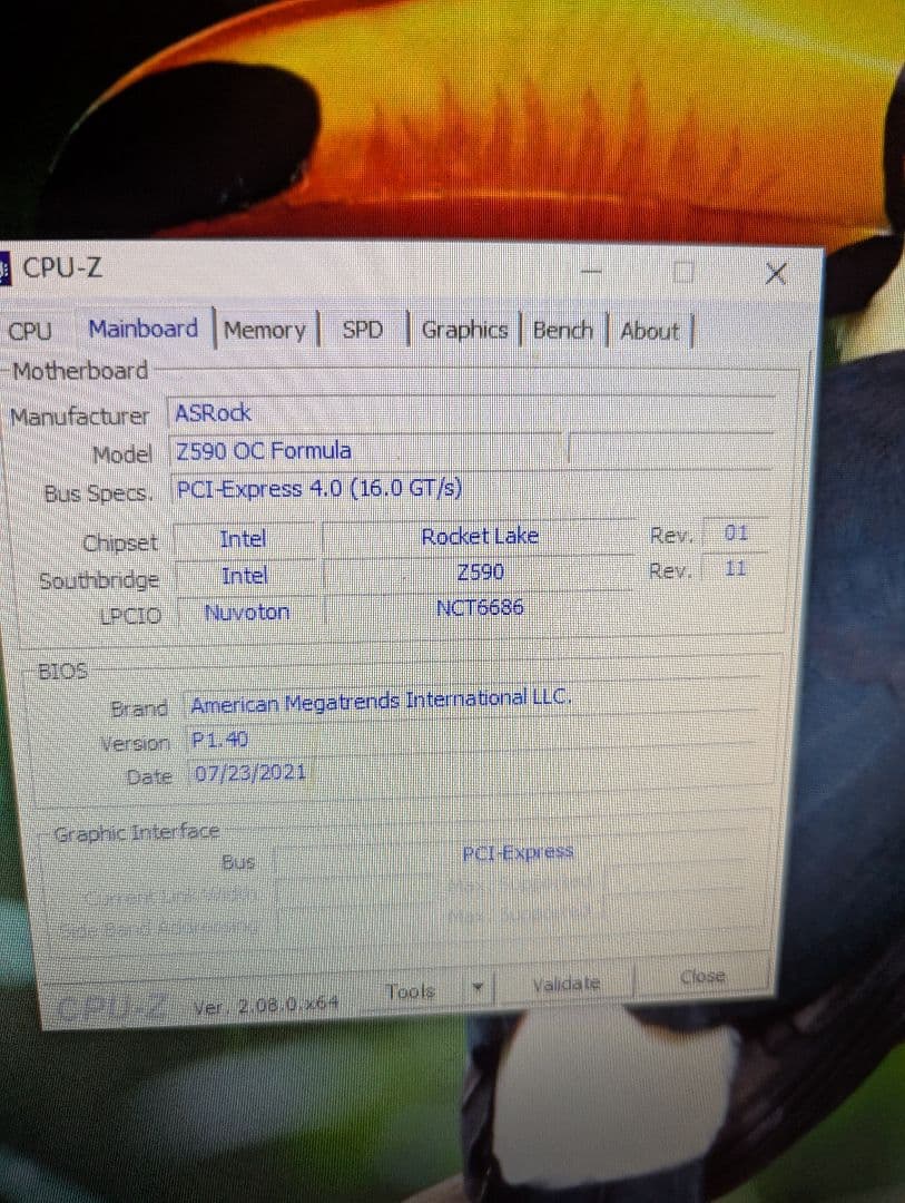 ASRock Z590 OC FORMULA 美品