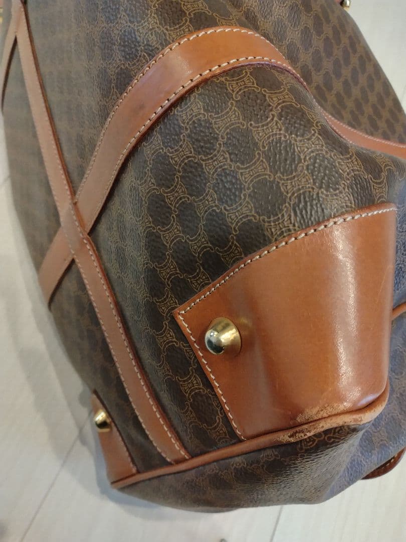 CELINE ボストンバッグ マカダム