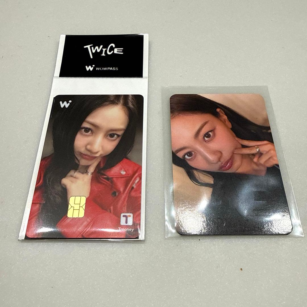 TWICE ジヒョ wowpass ワオパス　購入限定トレカ　セット