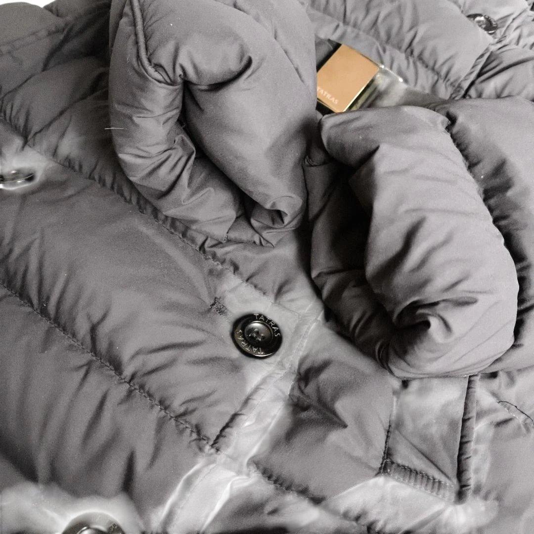 【美品】タトラス アゴーニャ ダウンコート 02 黒 ベルト付き Mサイズ