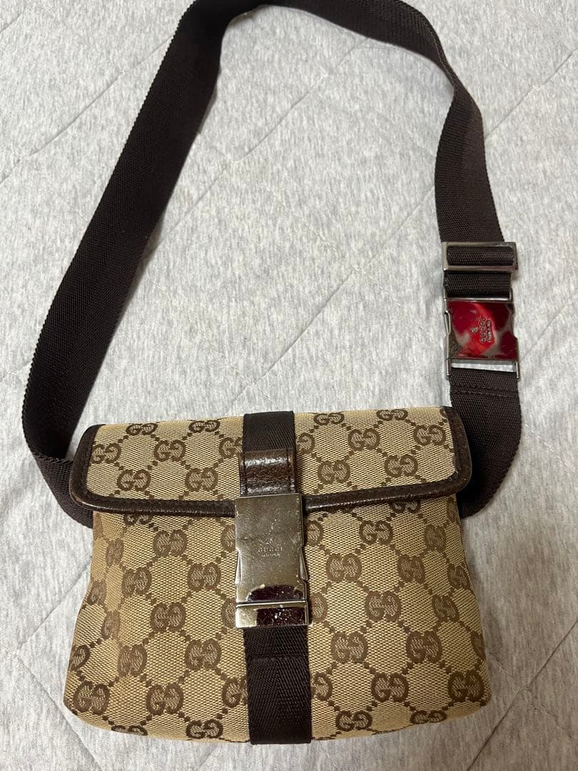 GUCCI ウエストポーチ ショルダー ボディーバッグ
