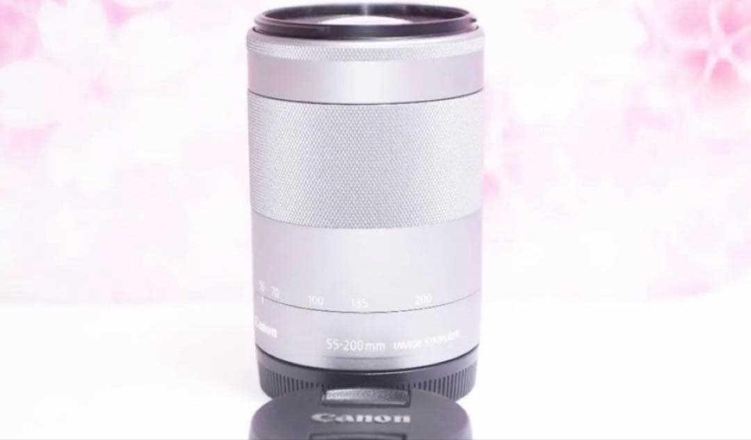 【美品級】ミラーレス用 CANON キヤノン EF-M 55-200mm