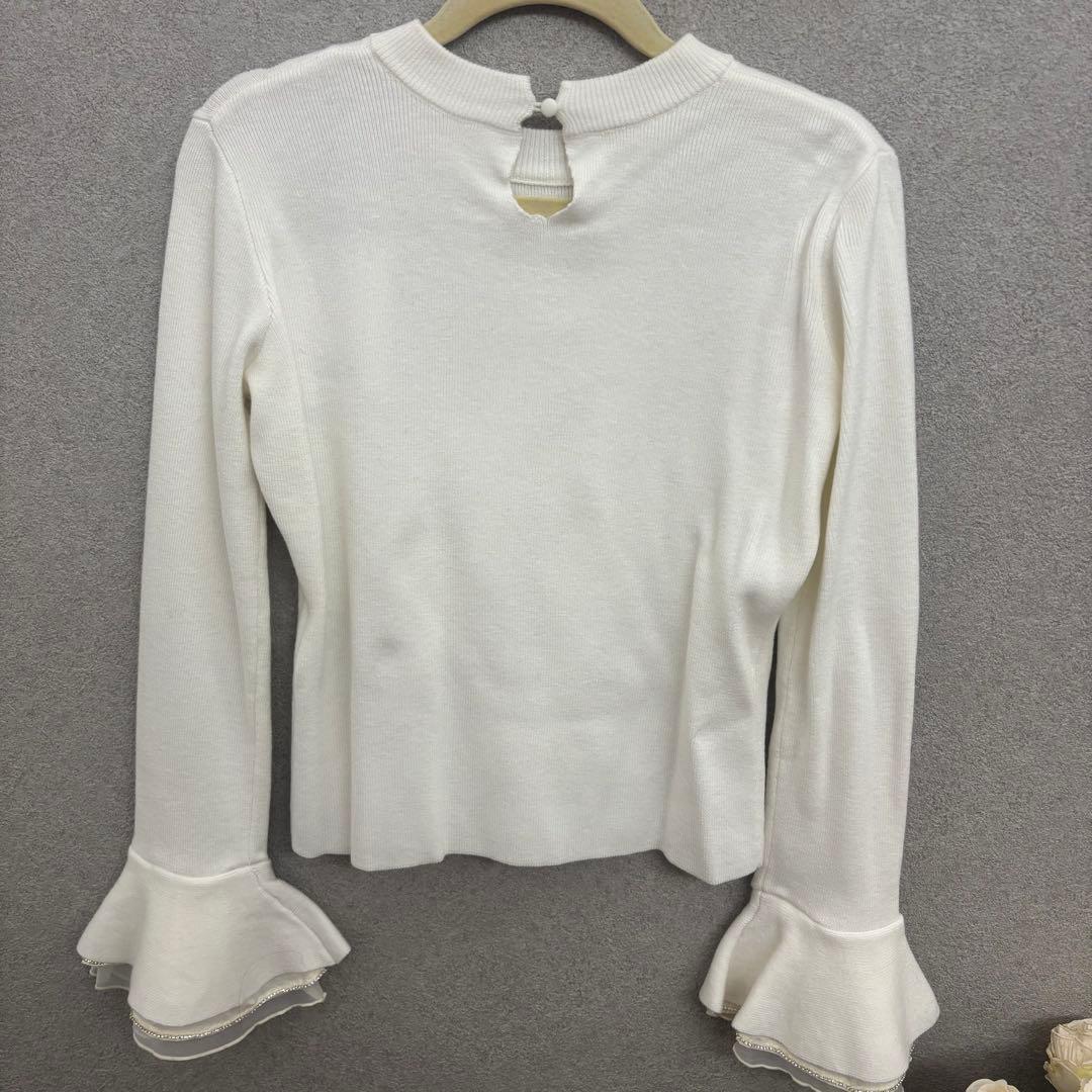 herlipto Éclat Flared Sleeve Knit