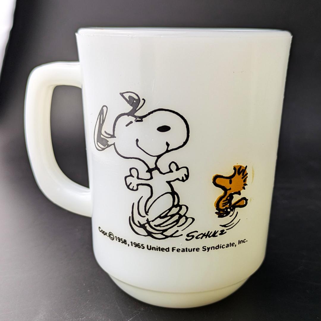 cocoさん専用ファイヤーキング スヌーピー＆ウッドストック ヴィンテージマグ