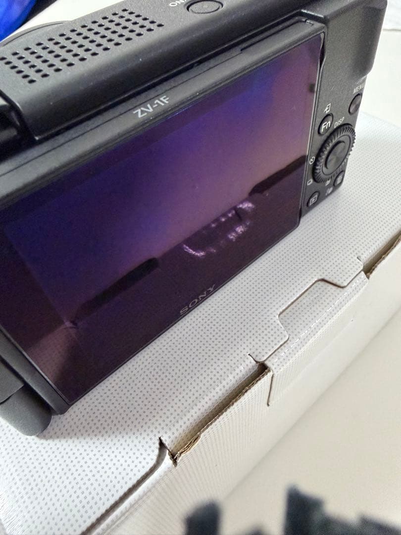 【美品】SONY VLOGCAM ZV-1F ブラック　コンデジ　デジカメ