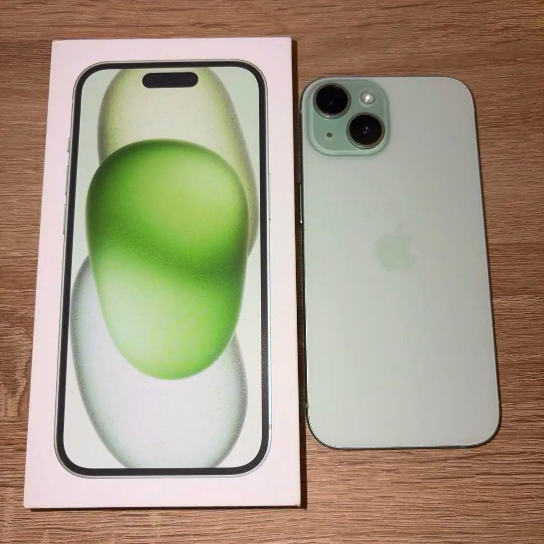 【3日間限定25%セール】iPhone 15 128GB simフリー グリーン