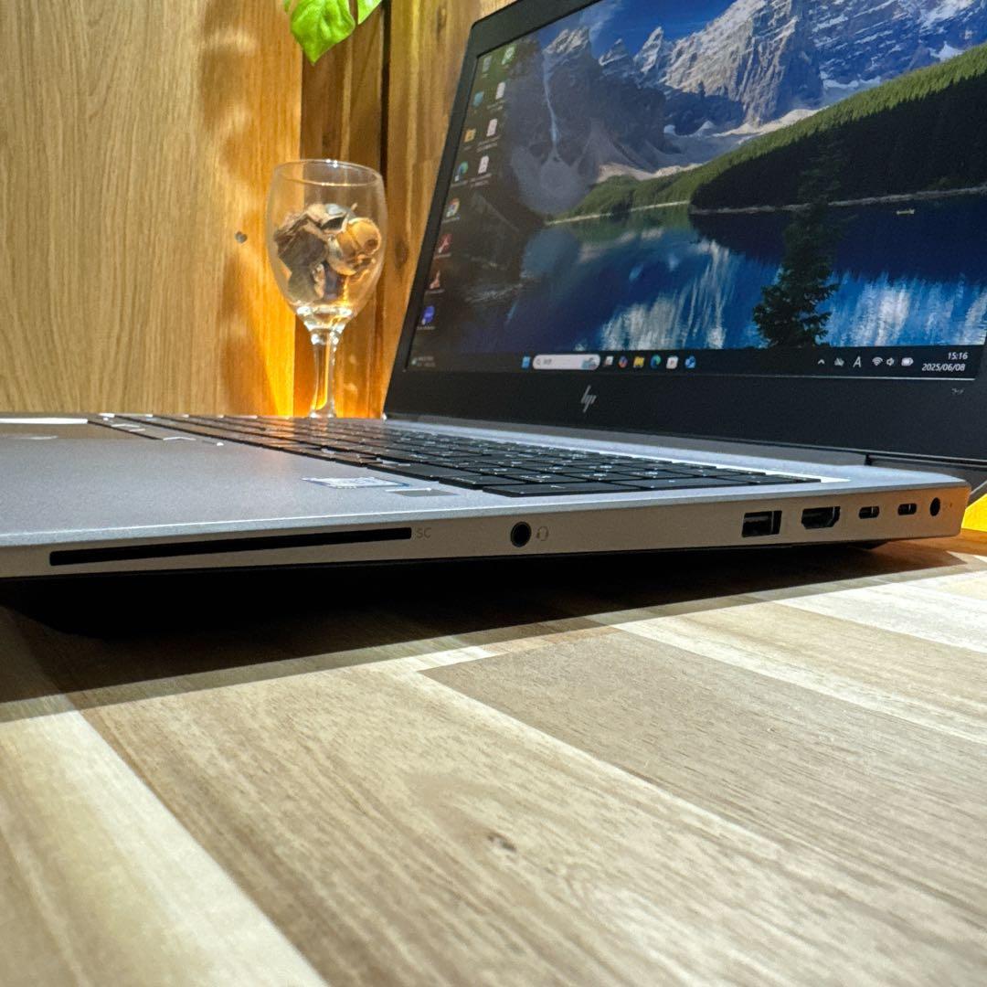 準美品‼️HP ZBook☘最高峰i7☘メモリ32GB☘フルHD☘ノートパソコン