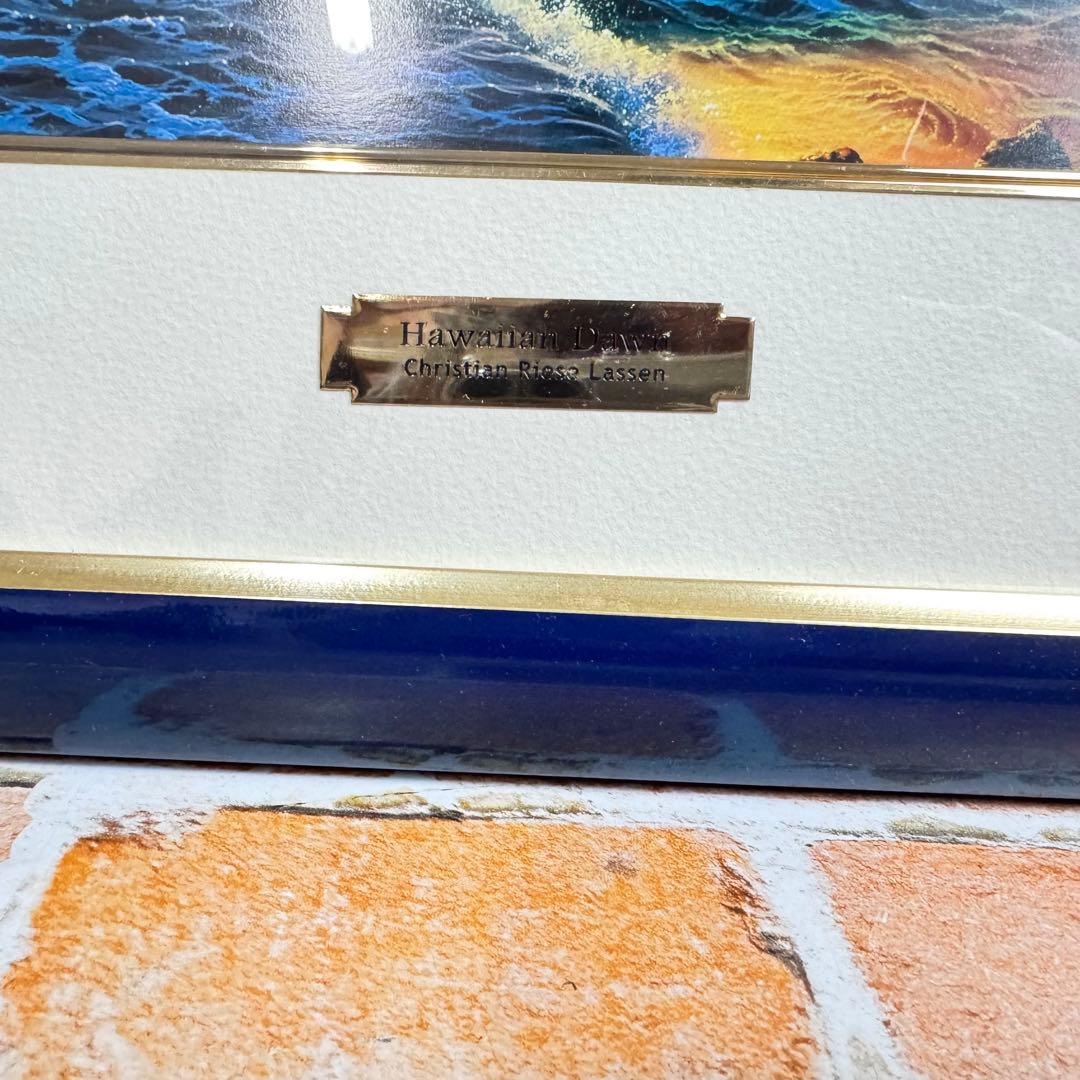 クリスチャンラッセン レプリカ 2点セット 額付き