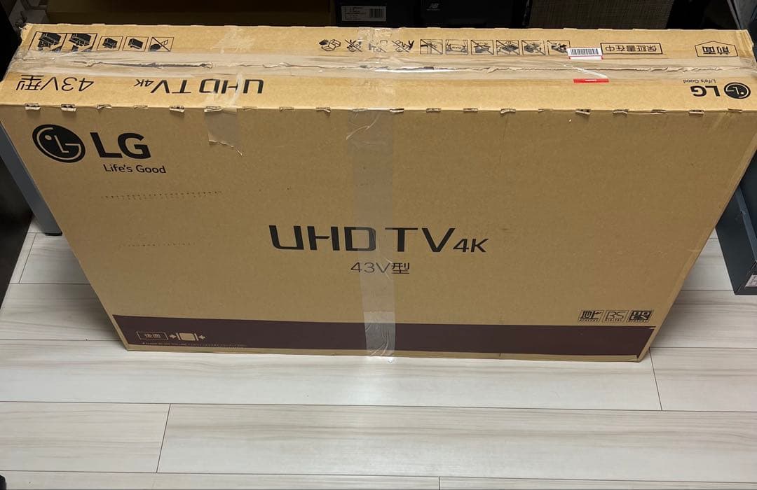 LG テレビ 43型 43UJ630A ジャンク