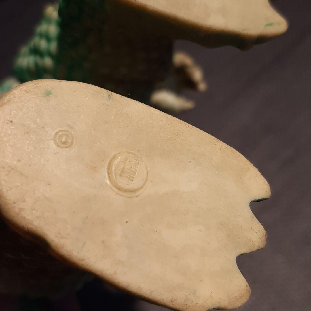 ナ*オ様 ☆オークション昭和レトロソフビ　ガバラ　GODZILLA　ゴジラ　ミニ