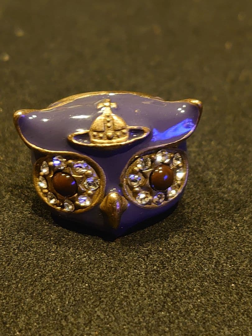 Vivienne Westwood エナメル オウルリング Mサイズ