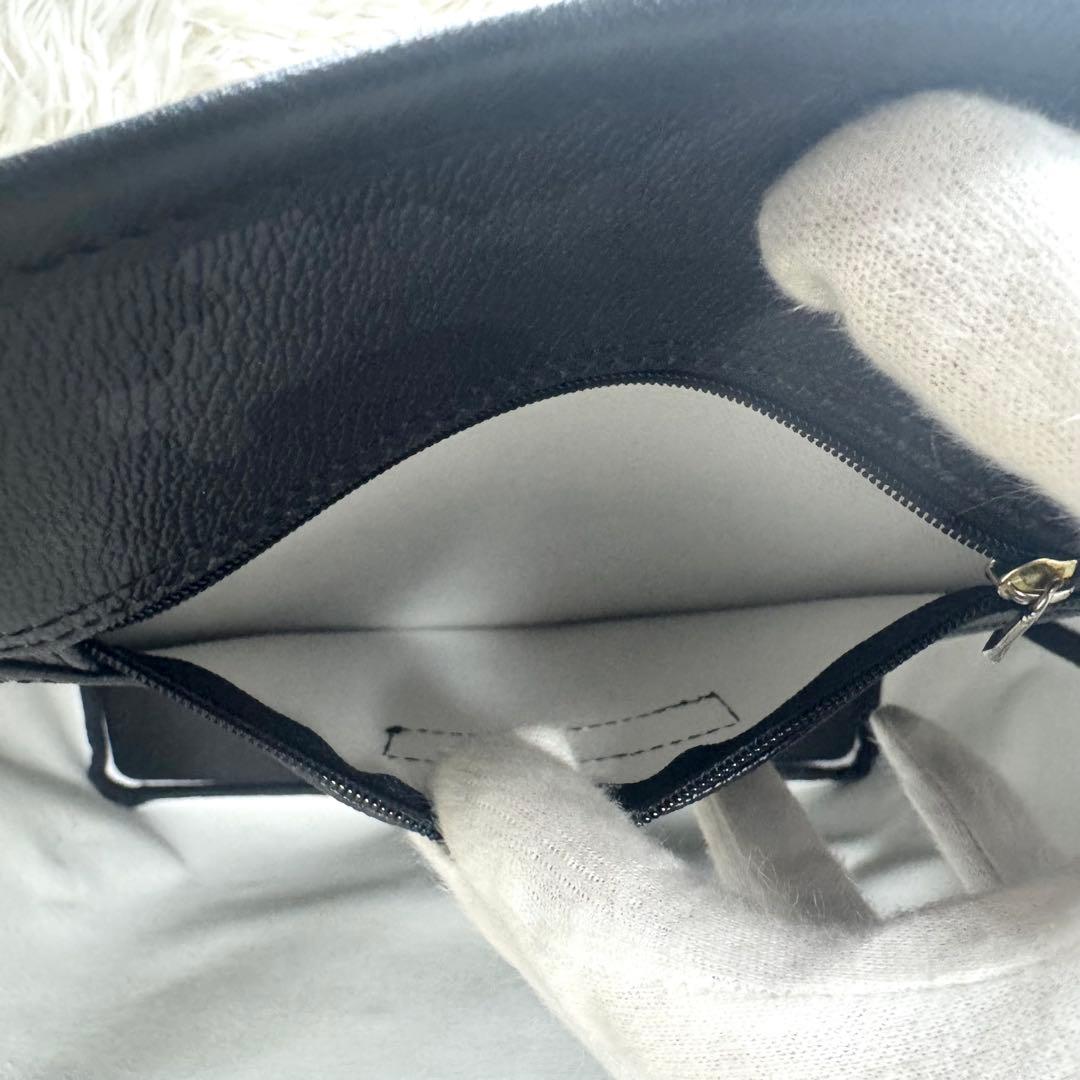 ジャンティバンティ トートバッグ MM ブラックカモ 迷彩 PVC 肩掛け A4